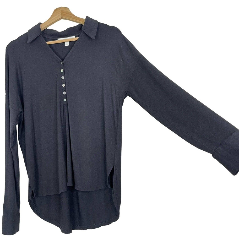 Adyson Parker Top Button Placket Collared Long Sl… - image 5